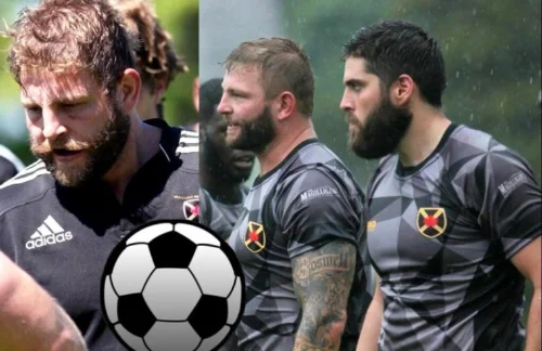 Ostentador Jogador de Rugby ga