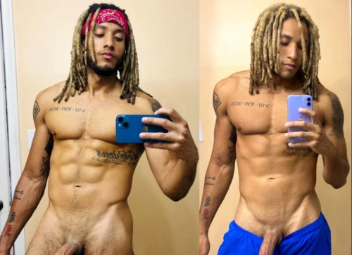 Surfista Dread da praia é abs