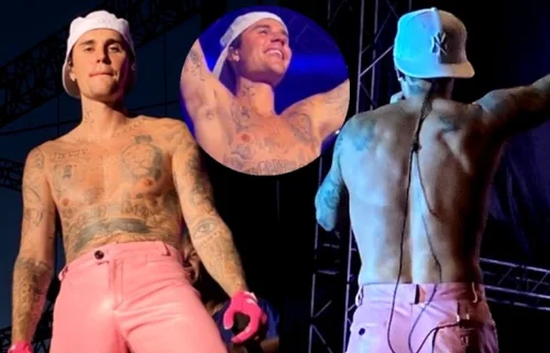 Strip de Justin Bieber faz dem