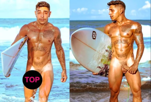 O Surfista Yan Tatuado vale mu