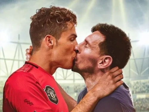 O Lendário beijo de Cristiano