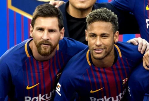 Esse Batidor Messi e Neymar qu