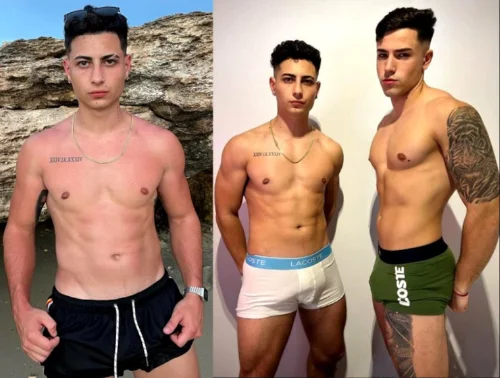 Tiktoker Guido  entrega um pau