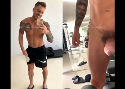 Chris Diamond malhando de pau 