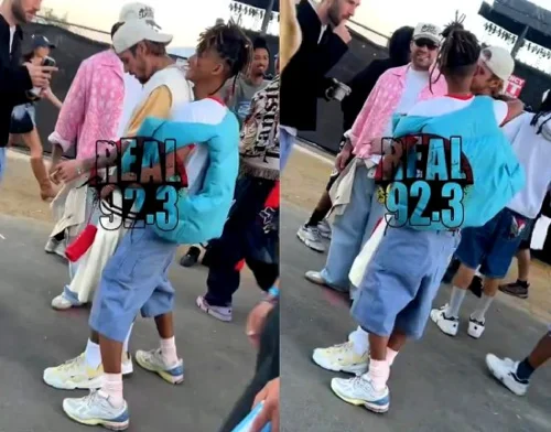 Jaden smith encoxa Justin bieb