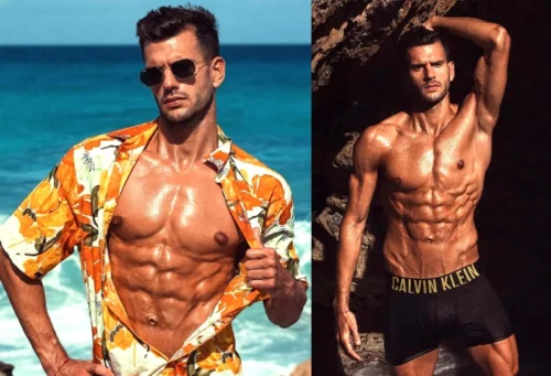 Modelo Matias Belli tem mais d