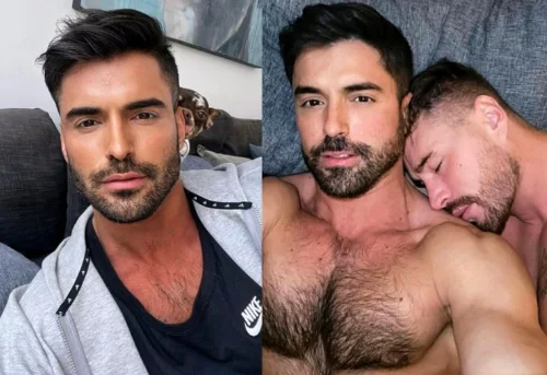 Namorado Galã pula a cerca co