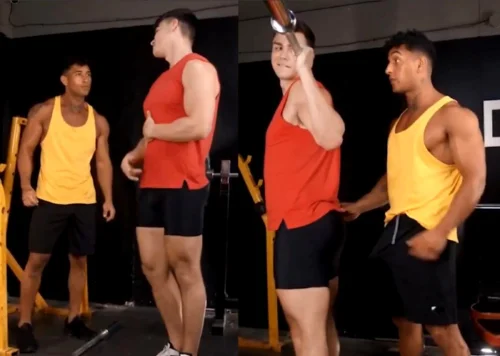 Paquera na academia que termin