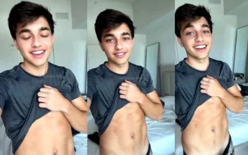 Tiktoker já chegou entregando